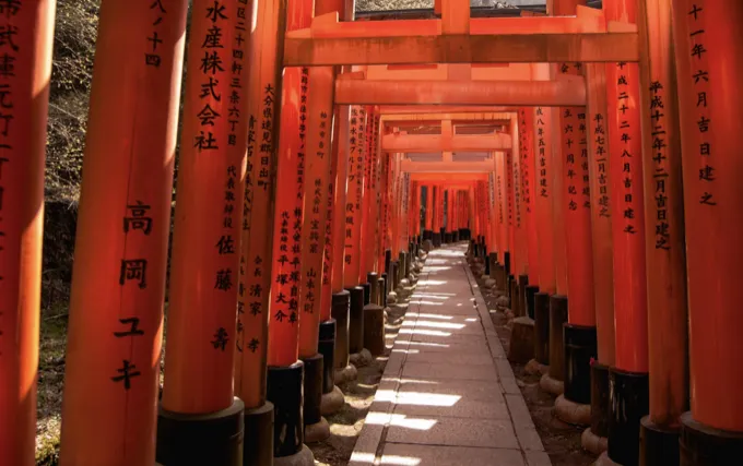 Fushimi Inari-taisha torii gates, Kyoto