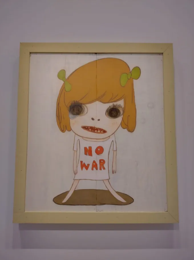 No War by Yoshitomo Nara at National Gallery of Australia